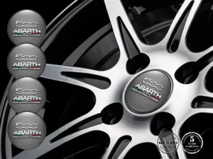 Fiat Abarth Adesivi Cupola Edizione Emblemi Resina